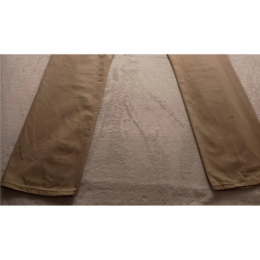 Levis 514 Straight Fit Khaki Tan Pants Men's Cotton Twill Chinos Five Pocket